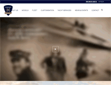 Tablet Screenshot of heesenyachts.com